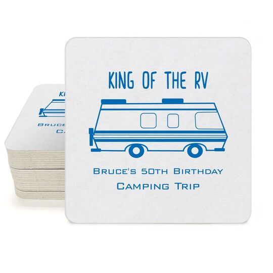 King of the RV Square Coasters